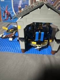 LEGO 4856 Spider-Man 2 Doc Ock's Hideout Vintage set 99% No Minifigures READ