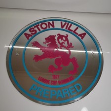 Specchio retrovisore Aston Villa ultra raro vincitore Coppa di Lega 1977