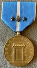 WWII vintage US Military Korean Service Medal with Arrowhead and 2 stars KSM