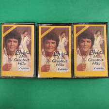 Elvis Presley His Greatest Hits Collector  s Edition 3 Cassette Box Set 1986 Rea