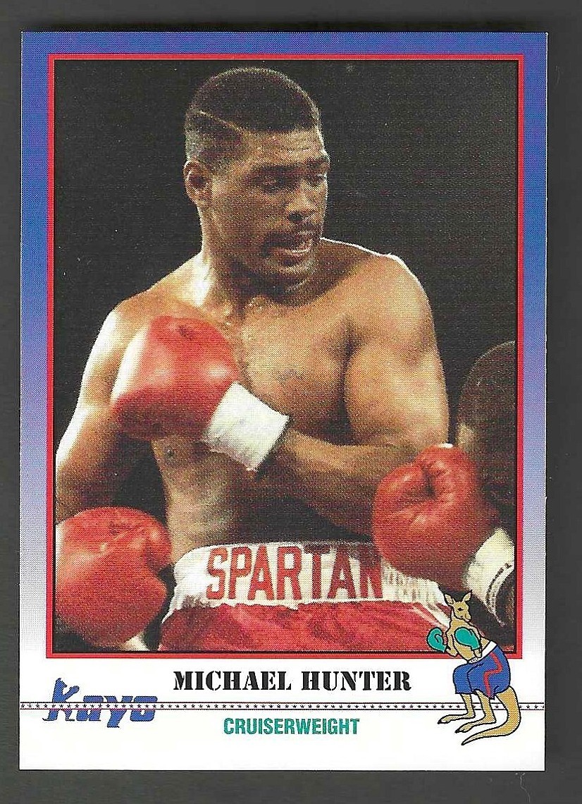 1991 KAYO BOXING #018 MICHAEL HUNTER RC