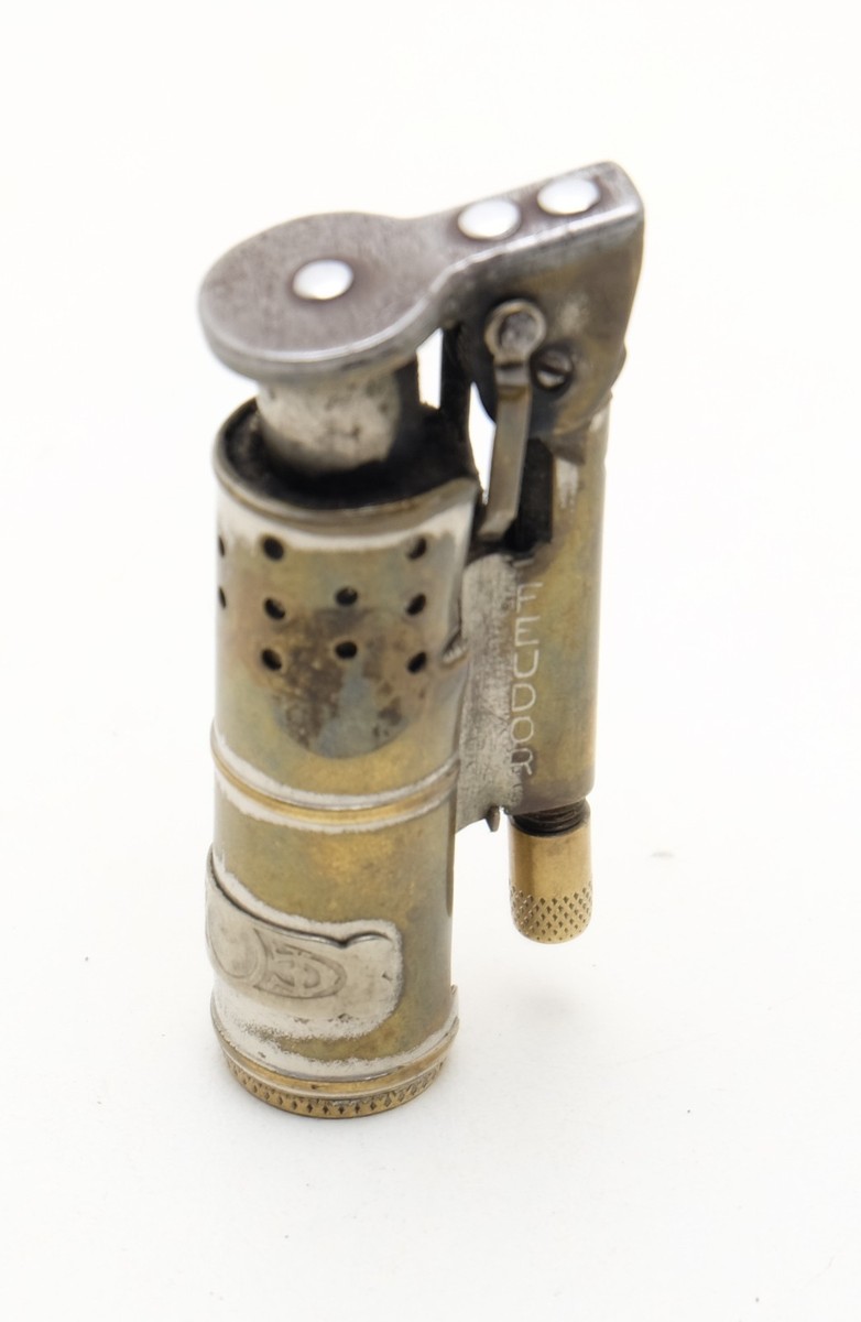 Feudor Vintage French Petrol Lighter 1930s Works! | eBay