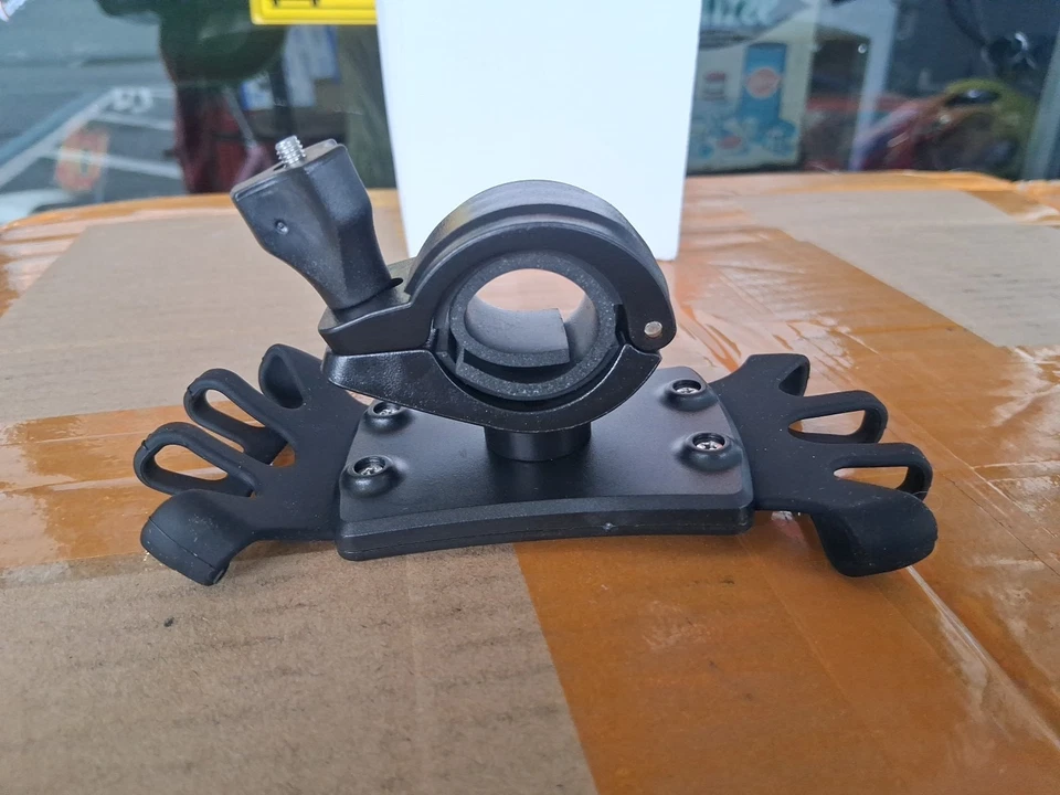 Universal Motorcycle MTB Bike Bicycle Handlebar Mount Holder For Cell Phone GPS - Image 2 of 3