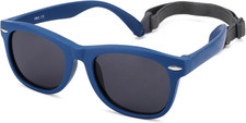 Polarized Baby Sunglasses with Strap - Unbreakable Flexible Infant Sunglasses fo
