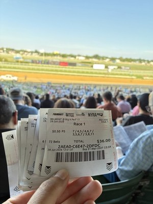 Aqueduct Racetrack NYC Rare Final Day Betting Ticket 6/28/26 Horse Racing Queens