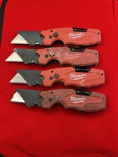 Milwaukee 48-22-1505 Fastback 6-in-1 Folding Utility Knife Lot of 4