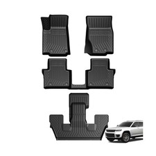 Floor Mats for Jeep Grand Cherokee L 6 Passenger 2021-2025 2026 2nd Row Bu...
