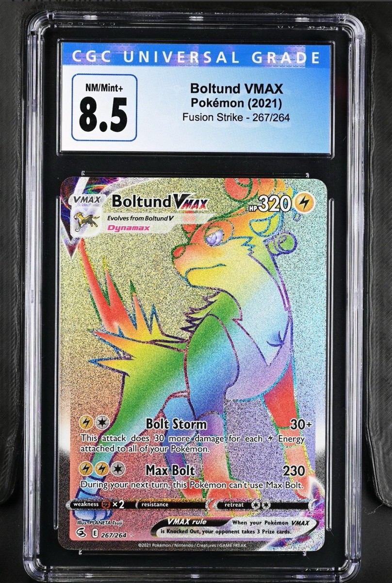 Boltund VMAX (Secret) 267/264 Swsh08: Fusion Strike Holo for sale