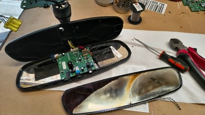 Jaguar X300 X308 XK8 Innenspiegel, Rūckspiegel, Elektrochromatisch Diagnose