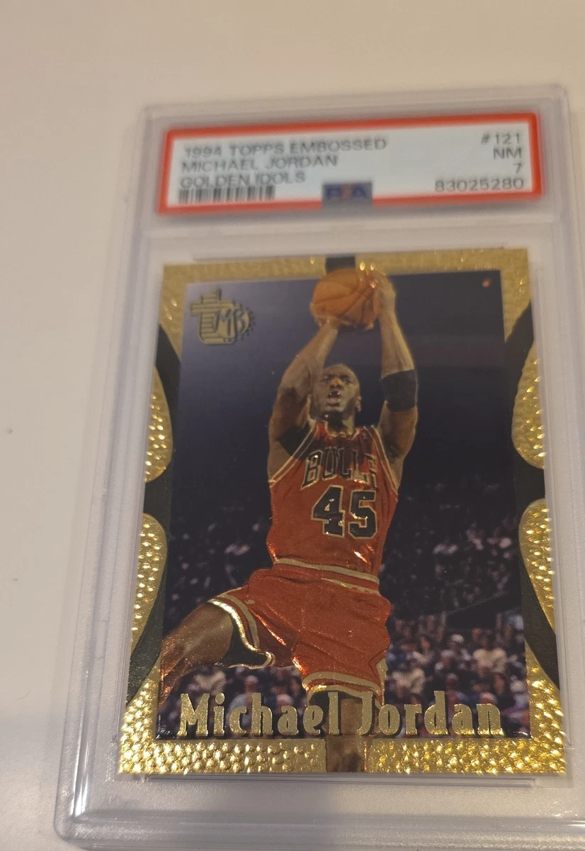 マイケル・ジョーダン  TOPPS 45番 ゴールドカード エンボス Topps Michael Jordan Basketball 1994-95 Season Sports Trading