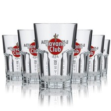 6x Havana Club Glas 0,34l Longdrink Cocktail ...