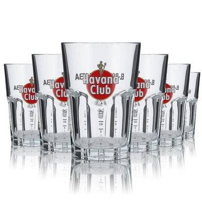 6 vasos Havana Club 0,34 l Longdrink cóctel aperitivo Cuba Libre vasos gastronómicos