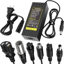 54.6V 2A Fast Charger 7 in 1 Plug for 48V Lithium Battery