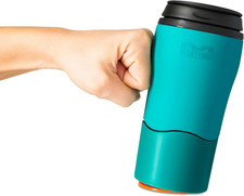 Mighty Mug Plastic Travel Mug, No Spill Double Wall Tumbler, Cold/Hot, Cup-Ho...