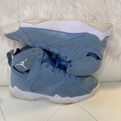 Nike Air Jordan 7 Pantone 8.5 M UNC  304775-400 Blue White No Box Same day ship 