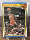 1988 - 1989 MICHAEL JORDAN Basketball Card Fleer All Star # 120 Sharp Corners