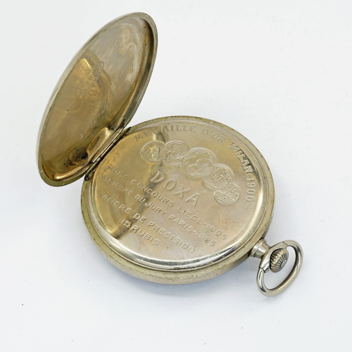 ❗️超希少❗️超美品❗️Swiss製DOXA懐中時計 Vintage Doxa Swiss made mechanical pocket watch anti-magnetique