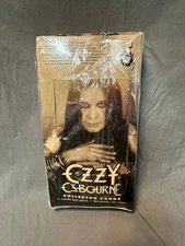 Vtg Ozzy Osbourne Collector Cards 2001 SEALED Box 36 packs Black Sabbath Trading