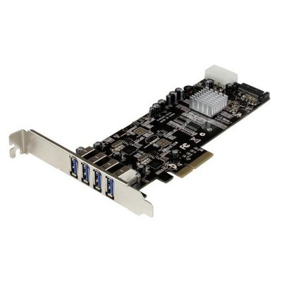StarTech.com 4 Port USB 3.0 SuperSpeed PCI Express Schnittstellenkarte mit 2 5Gb