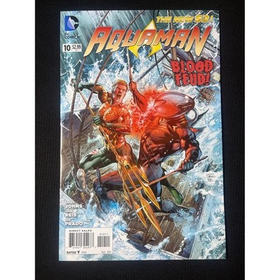 Aquaman 10 The New 52 Blood Feud Comic Book DC Comics 2012
