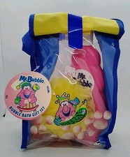 Mr. Bubble Bubble Bath Gift Set w/Lunch Bag 2000 - New  Sealed 