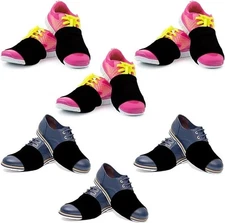 6 Pairs Dance Shoe Socks on Smooth Floors Over Sneakers Shoe Cover Dancing Shoe