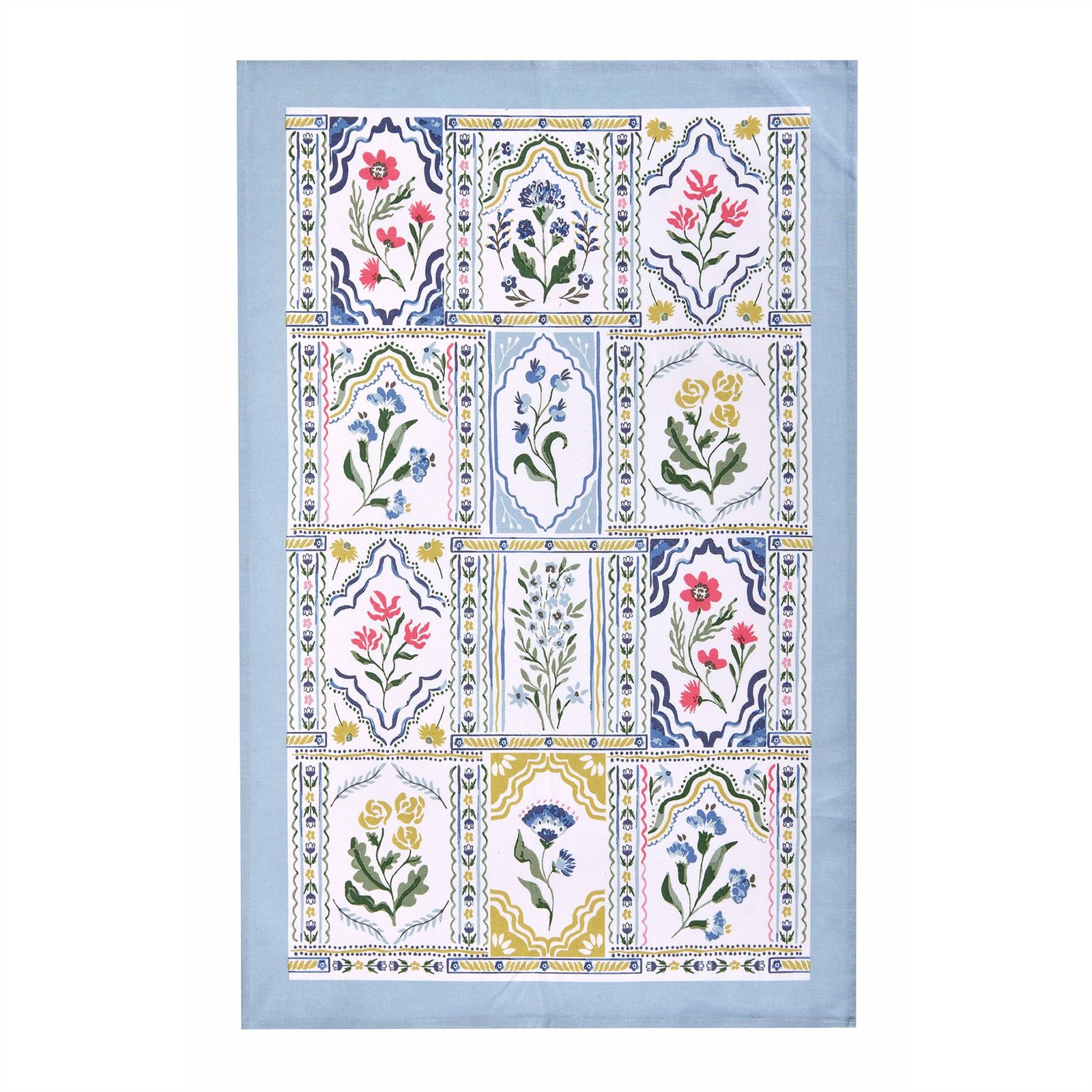 Cotton Tea Towel Ulster Weavers Boho Floral 100% Cotton Multi