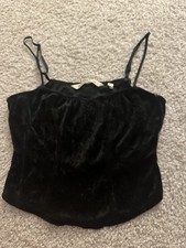 Victoria  s Secret Velvet Cami Top Soft camisole with adjustable straps Size S