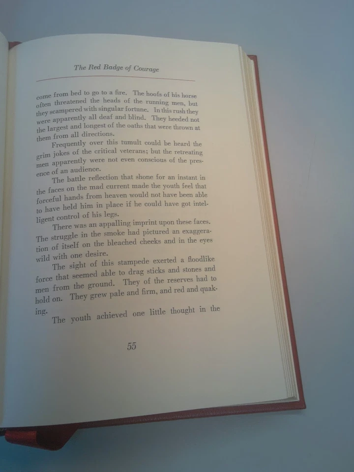 "The Red Badge of Courage" Stephen Crane 1976 Limited Ed Franklin Library HC - Image 4 of 4