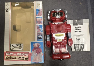 UNTESTED - New Bright Toys Vintage 90's Magic Mike 3 Model Robot 2002 Hong Kong - Image 1 of 4