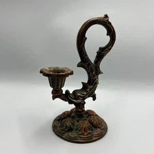 Vintage Collectibles USSR Soviet Candlestick Brass Candle Decor Home Beautiful