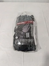 Ansell Size 11 Black, Nylon Lined Chemical Resistant Gloves 6 Pairs 53001110-NA