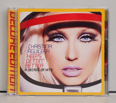 Christina Aguilera Keeps Gettin Better A Decade Of Hits CD DVD