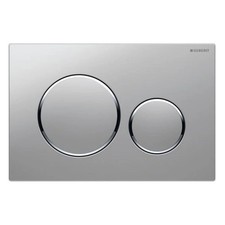 Image of Geberit Sigma20 Dual Flush Plate Matt Chrome , 115.882.KN.1