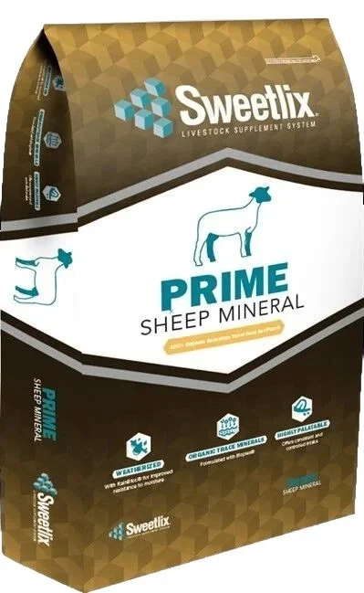 Sweetlix Prime Sheep Mineral 25 lb. Bag