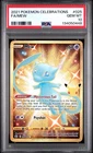 2021 POKÉMON MEW 025/025 CELEBRATIONS FULL ART/SECRET RARE PSA 10 GEM MINT CARD