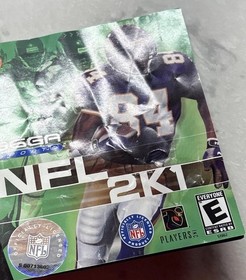 NFL 2K+ NFL 2K1 w/ Manuals Lot of 2 SEGA Dreamcast TESTED