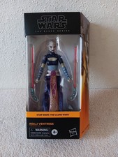 Star Wars The Black Series Asajj Ventress 07 MISB Hasbro Figure The Clone Wars