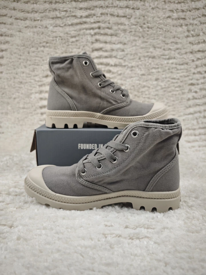 PALLADIUM – Pampa Femme Grise – Tailles 35,5 / 36 / 37 Femme - Photo 2/4