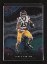 2022 Panini Select Draft Picks #US-DL Drake London Unstoppable