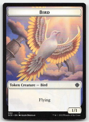 Bird // Thopter Double-Sided Token 2-11 Starter Commander Decks Magic MTG NM