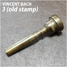 VINCENT BACH 3 (old stamp) Trumpet mouthpiece