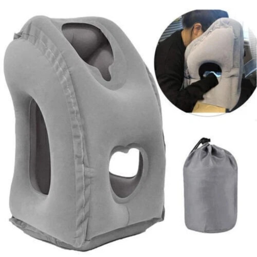Inflatable Travel Pillow for Airplane Support Head Inflatable Pillow Neck Pillow