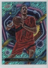 2023-24 Topps Cosmic Chrome Aqua Equinox Refractor 11/149 Jakob Poeltl #128 0bt4