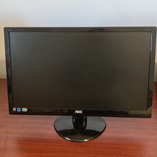 AOC E2252Sw 21.5  LED Monitor Full HD 1080p Used