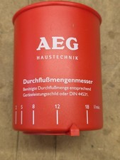 Durchflussmengenmesser, Messwerkzeug, rot AEG Boiler Durchlauferhitzer