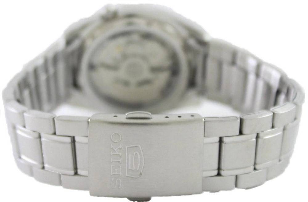 Seiko 5 Automatic 21 Jewels Stainless Steel Black Dial SNKL55K1