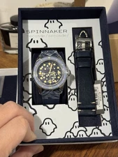 Spinnaker Seconde/Seconde/ 50 Phantoms Watch Mist Blue Limited Edition