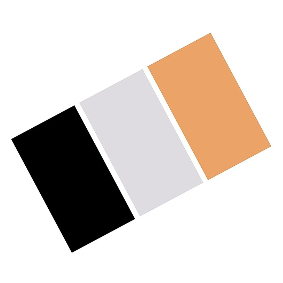 3 Stück Frosted PVC Hintergrundplatte Fotografie Hintergrund Hintergrund Stoff - Bild 4 von 4