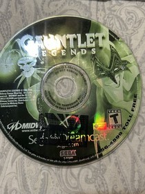 Gauntlet Legends (Sega Dreamcast, 1998) Midway Role-Playing tested working worn
